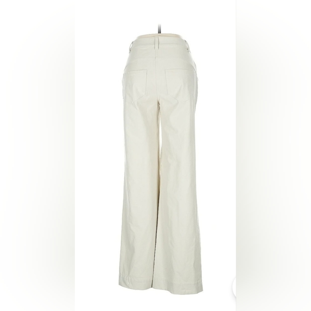 Lululemon Cream Wide Leg Pants High-Waisted Elegance
